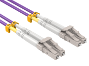 In practical applications, what is the transmission speed of OM4 Fiber optic cable?